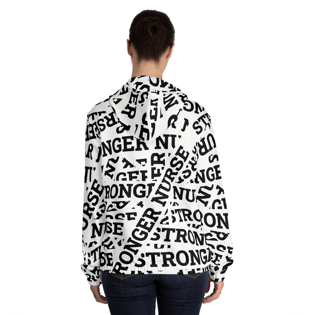 Stronger Nurse x Balenciaga Zipper Hoodie