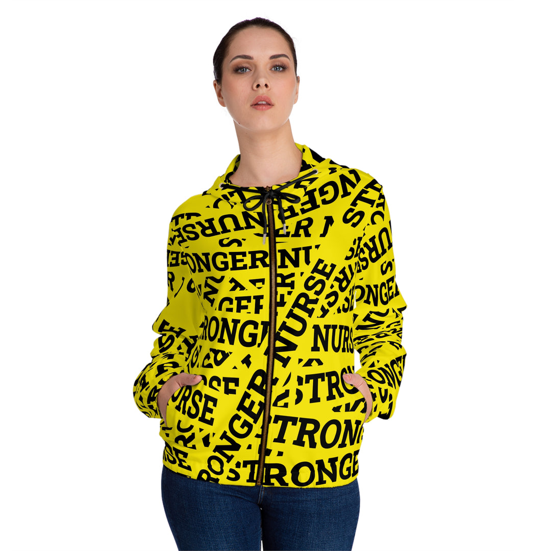 Stronger Nurse x Balenciaga Zipper Hoodie