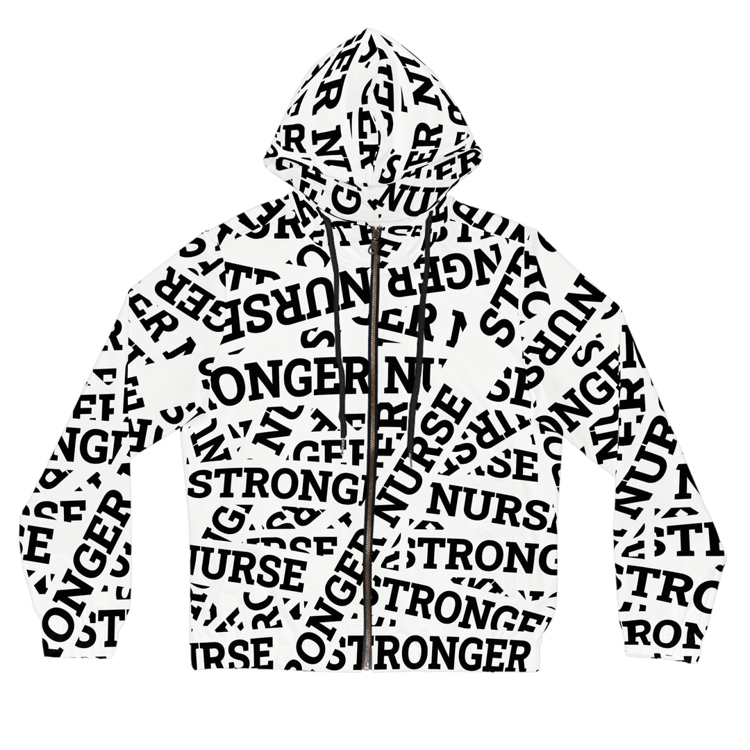 Stronger Nurse x Balenciaga Zipper Hoodie