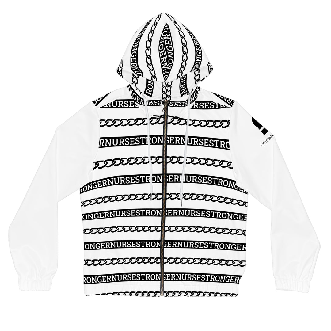 Stronger Nurse x Balmain Zipper Hoodie