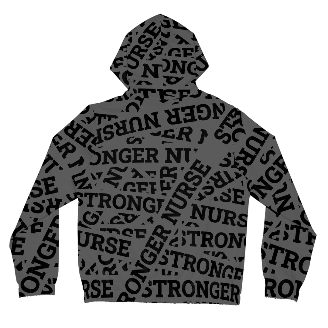 Stronger Nurse x Balenciaga Zipper Hoodie