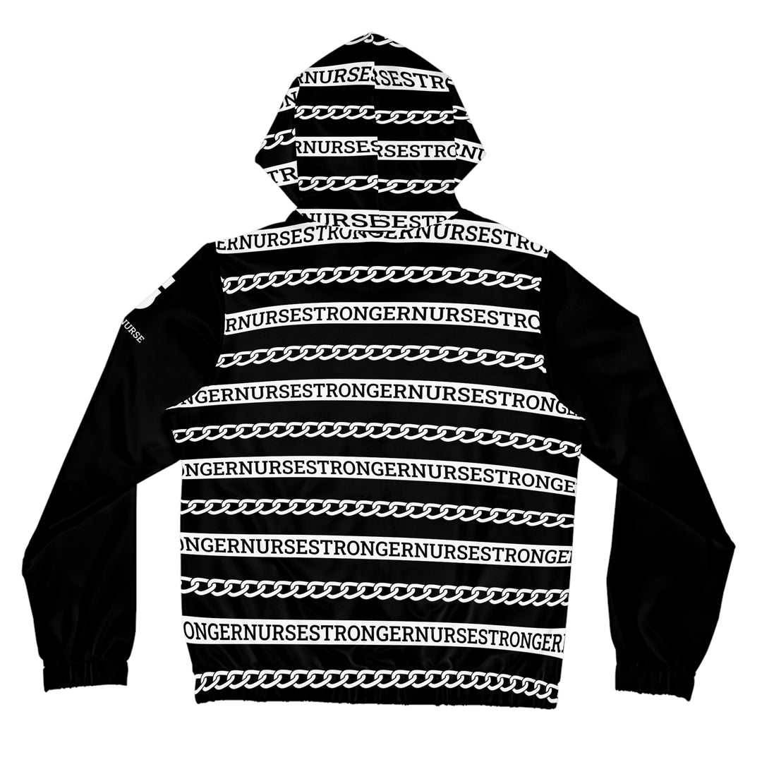 Stronger Nurse x Balmain Zipper Hoodie