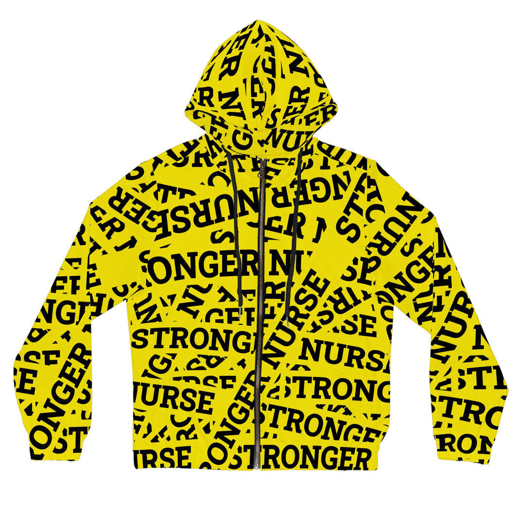 Stronger Nurse x Balenciaga Zipper Hoodie