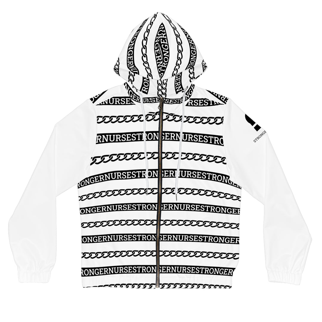Stronger Nurse x Balmain Zipper Hoodie