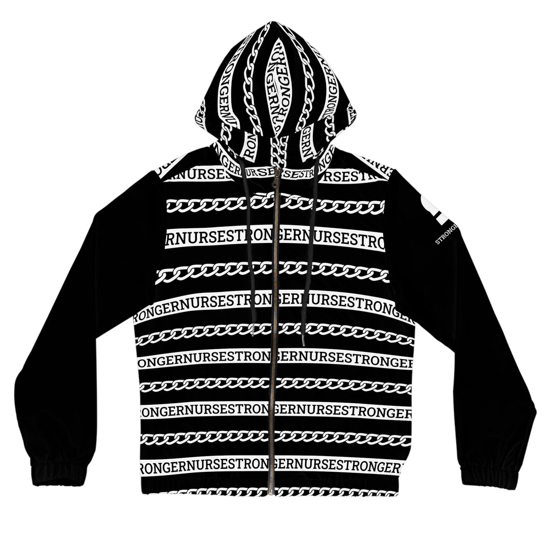 Stronger Nurse x Balmain Zipper Hoodie
