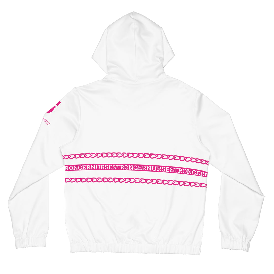 Stronger Nurse x Balmain Zipper Hoodie