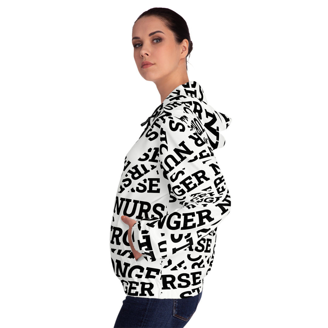 Stronger Nurse x Balenciaga Zipper Hoodie