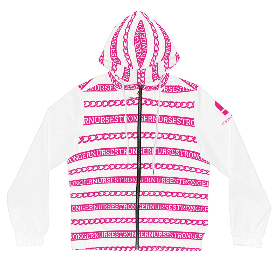 Stronger Nurse x Balmain Zipper Hoodie