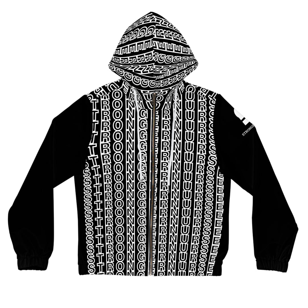 Stronger Nurse x Fendi Zipper Hoodie
