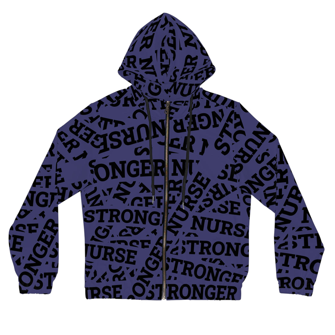 Stronger Nurse x Balenciaga Zipper Hoodie