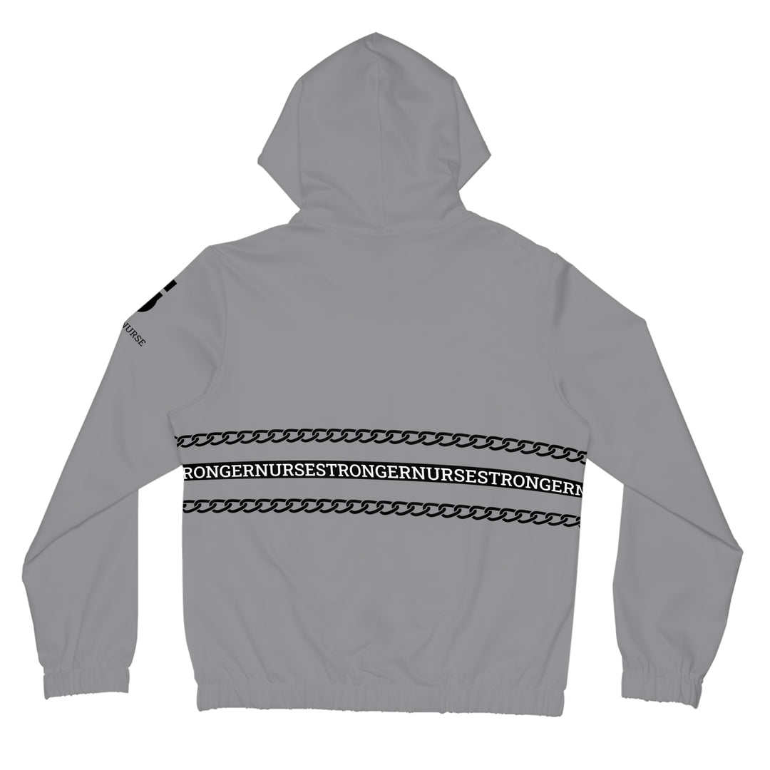 Stronger Nurse x Balmain Zipper Hoodie