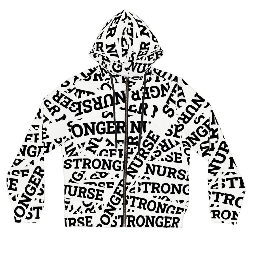 Stronger Nurse x Balenciaga Zipper Hoodie