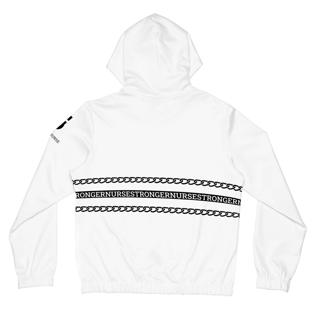 Stronger Nurse x Balmain Zipper Hoodie