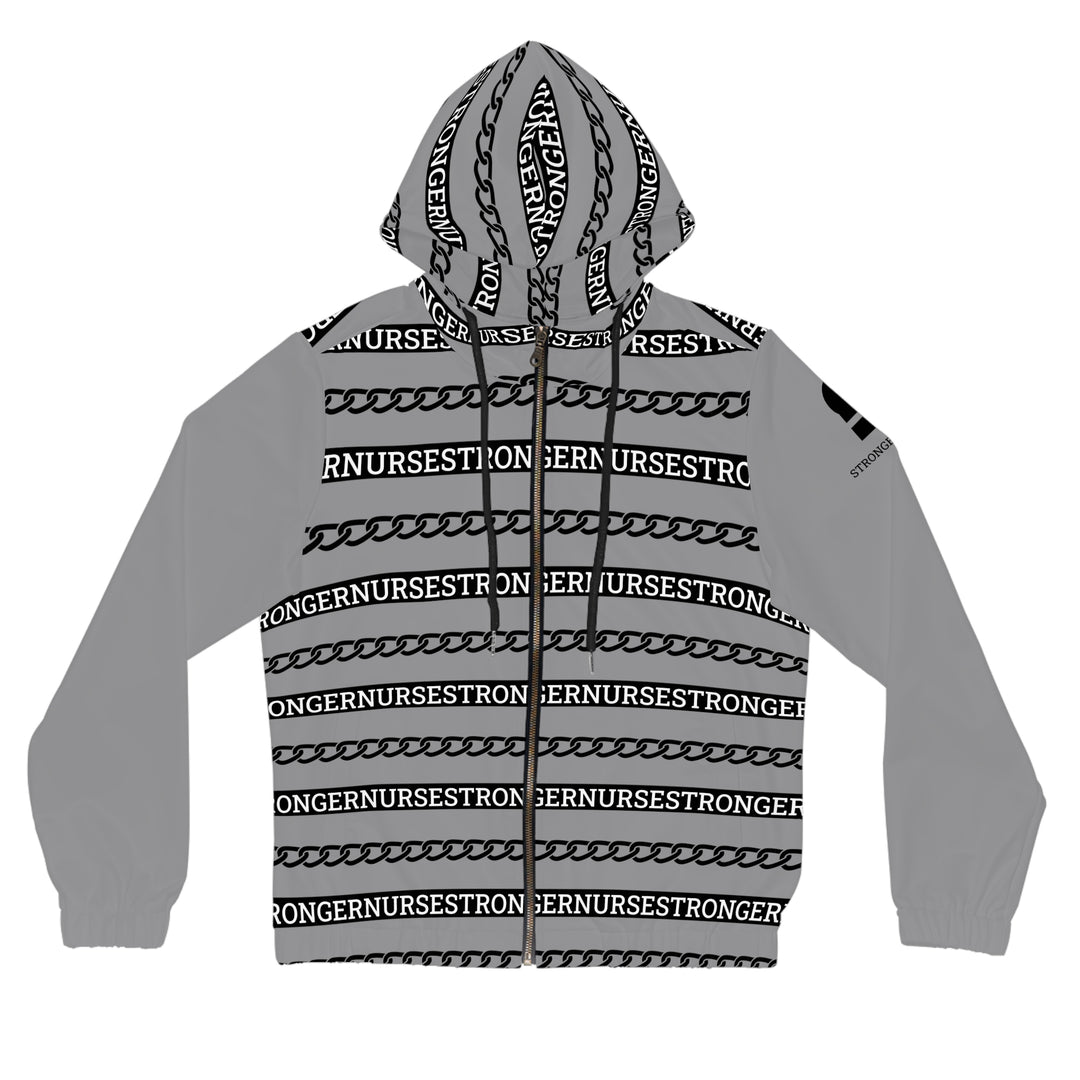Stronger Nurse x Balmain Zipper Hoodie