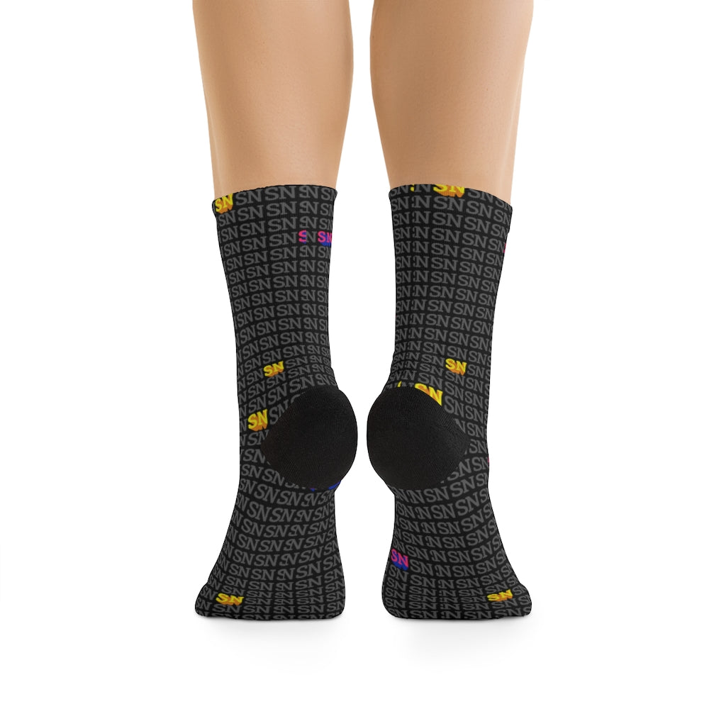 Stronger Nurse Streetwear Crew Socks