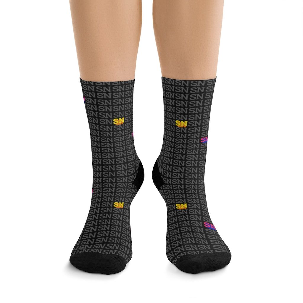 Stronger Nurse Streetwear Crew Socks