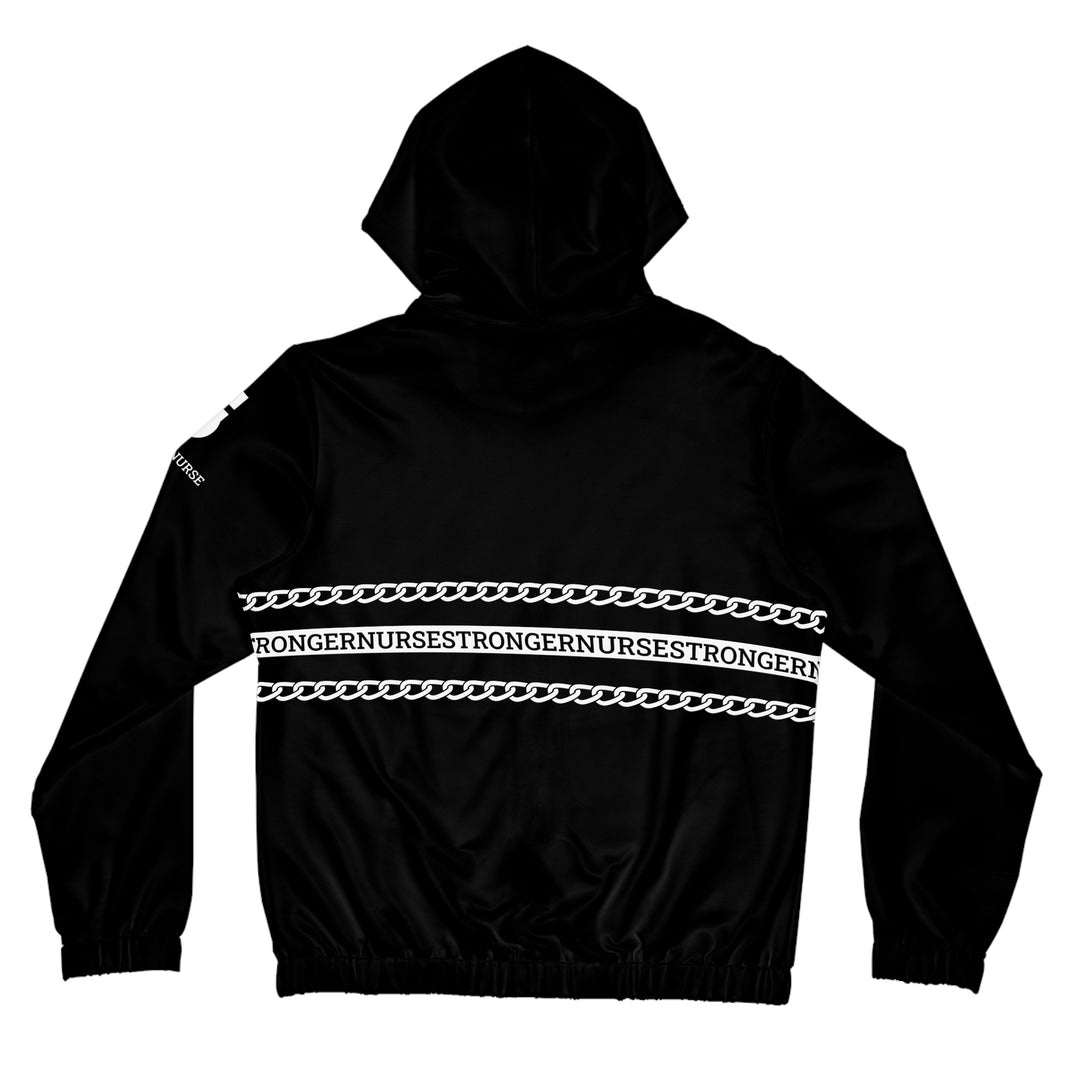 Stronger Nurse x Balmain Zipper Hoodie