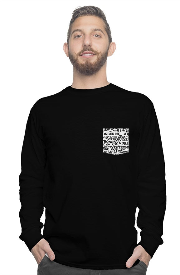 Stronger Nurse x Balenciaga Long Sleeve Shirt