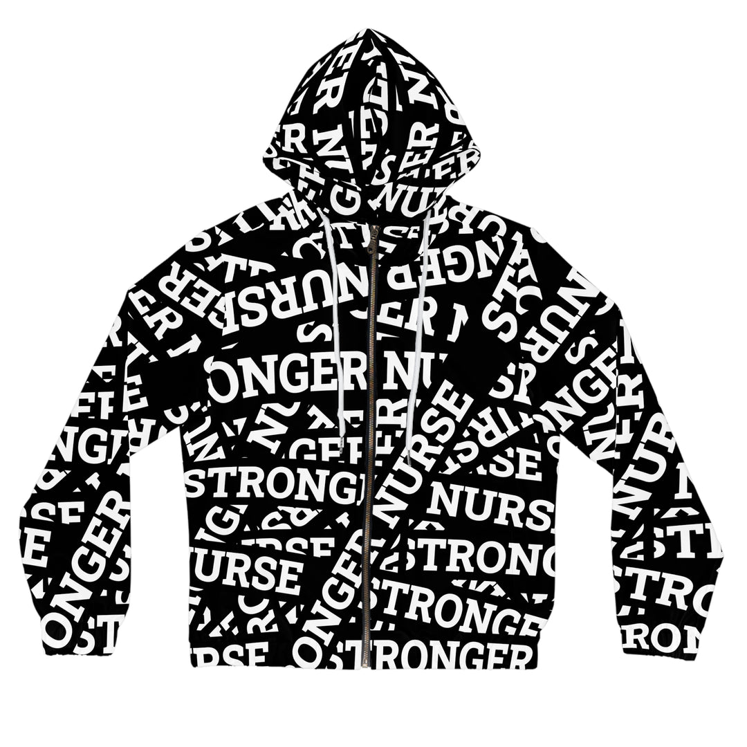 Stronger Nurse x Balenciaga Zipper Hoodie